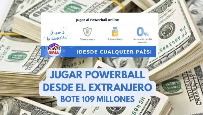 Bote Powerball 109 millones