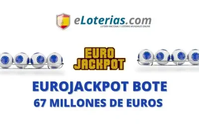 Jugar Eurojackpot en el extranjero bote 67 millones