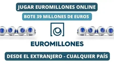 Bote Euromillones viernes 39 millones de euros