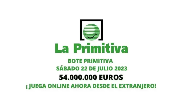 Jugar Primitiva online bote 54 millones