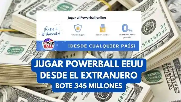 Bote Powerball Estados Unidos 345 millones