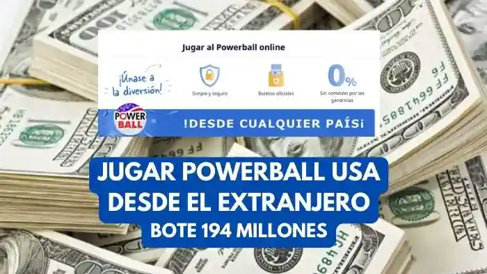 Bote de Powerball Estados Unidos 194 millones