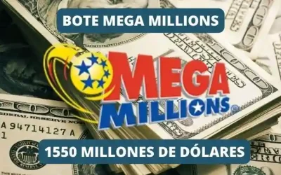 Jugar Bote de Mega Millions online 1550 millones
