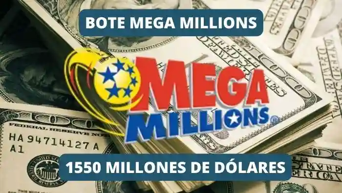Jugar Bote de Mega Millions online 1550 millones