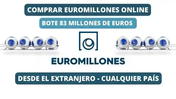 Jugar Euromillones online bote 83 millones