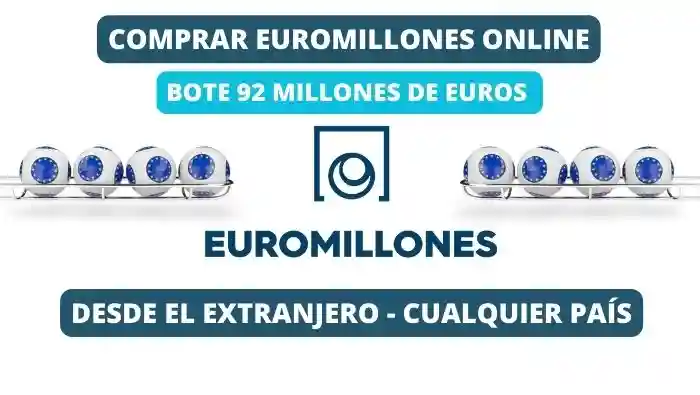 Jugar Euromillones online bote 92 millones