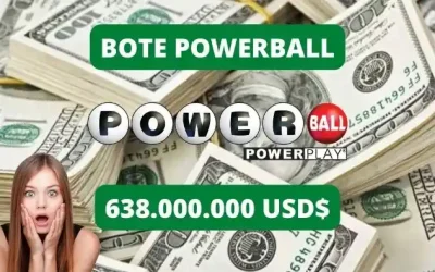 Bote Powerball Estados Unidos 638 millones