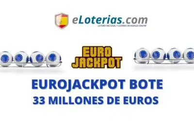 Jugar Eurojackpot en el extranjero bote 33 millones