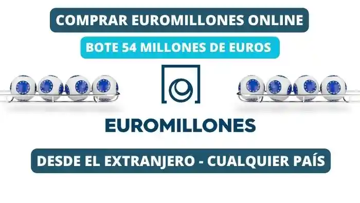 Jugar Euromillones online bote 54 millones