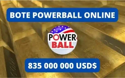 Jugar Powerball bote 835 millones