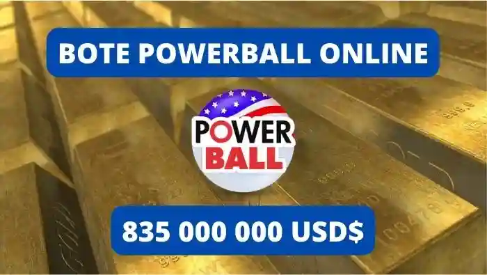 Jugar Powerball bote 835 millones