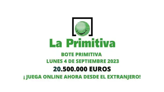 Jugar Primitiva online bote 20,5 millones