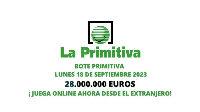 Jugar Primitiva lunes online bote 28 millones