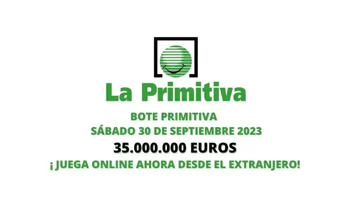 Jugar Primitiva sábado online bote 35 millones