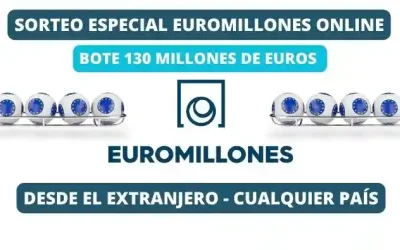 Sorteo especial Euromillones 2023 con bote 130 millones