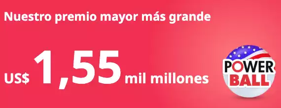 Jugar Powerball Estados Unidos bote récord 1550 millones 2 Bote record Powerball Estados Unidos