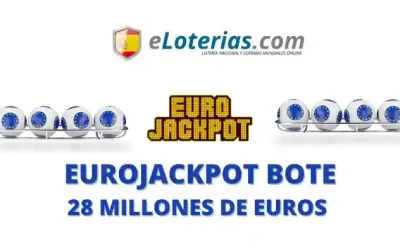 Jugar Eurojackpot desde el extranjero bote 28 millones
