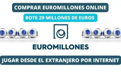 Jugar Euromillones online bote 29 millones