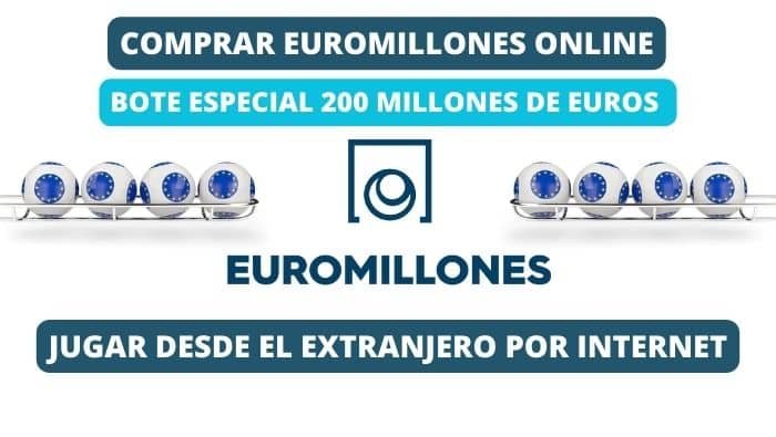 Jugar Euromillones online bote especial de 200 millones