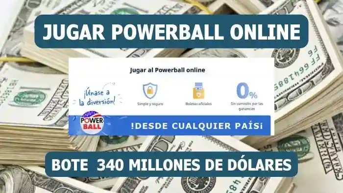 Powerball España bote 340 millones