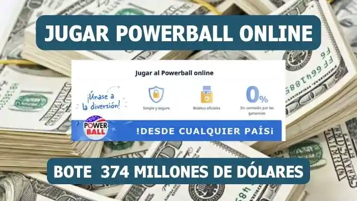 Powerball España bote 340 millones