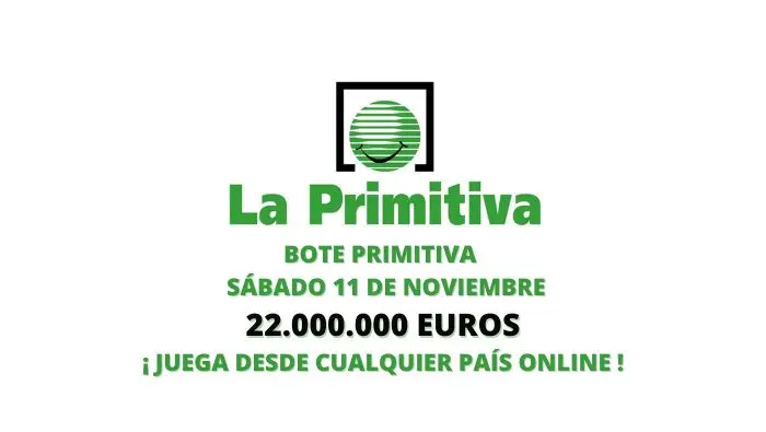 Jugar Primitiva online bote 22 millones