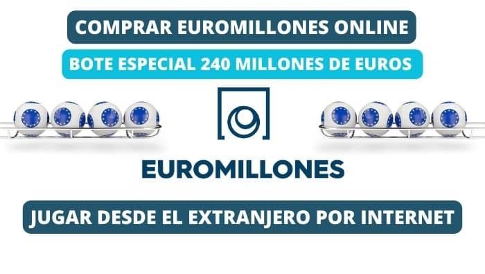 Jugar Euromillones online bote 240 millones