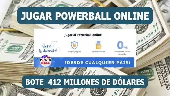Powerball España bote 412 millones