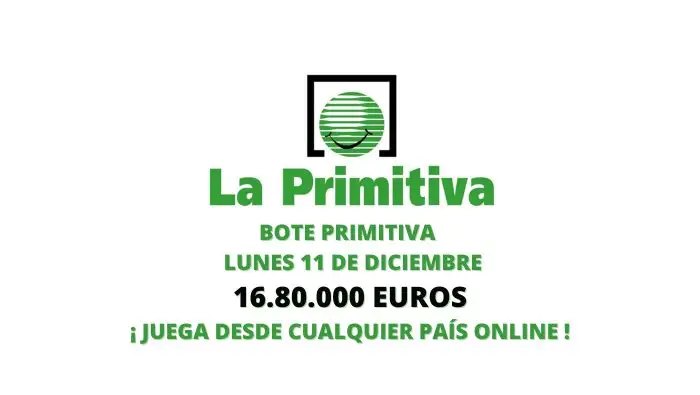 Jugar Primitiva online lunes bote 16,8 millones