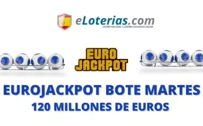 Eurojackpot bote 120 millones