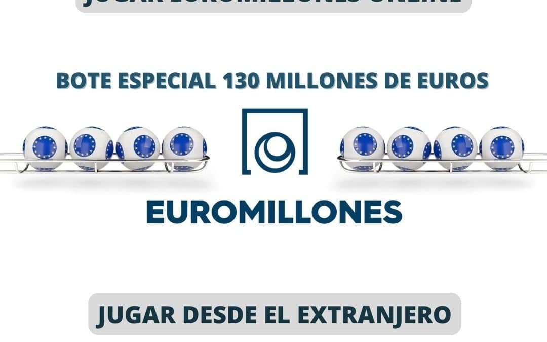 Jugar Euromillones viernes 130 millones de euros