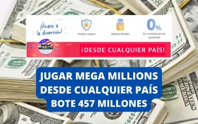 Jugar Mega Millions online bote 457 millones