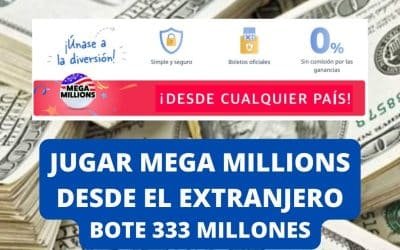 Jugar Mega Millions online bote 333 millones