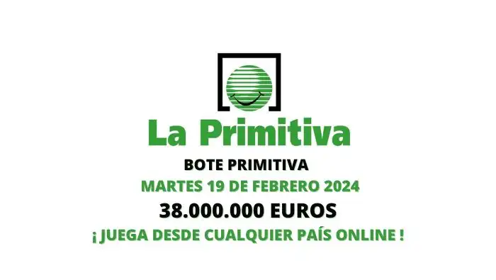 Jugar Primitiva online bote 38 millones