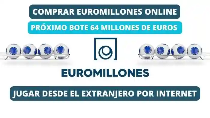 Próximo bote Euromillones viernes 64 millones