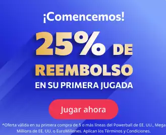 Comprar boleto Powerball desde extranjero bote 270 millones 3 Reembolso en la primera jugada de loteria de Estados Unidos