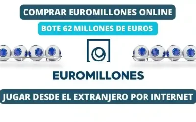 Bote Euromillones martes 62 millones de euros