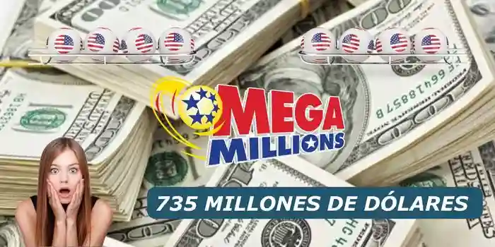 Cómo jugar Mega Millions online bote 735 millones