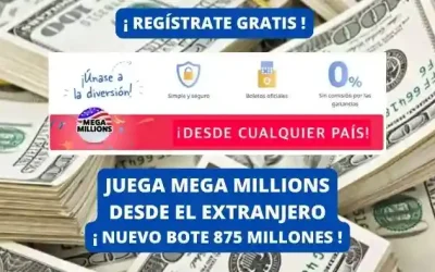 Jugar Mega Millions online bote 875 millones
