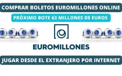 Jugar próximo bote Euromillones viernes 63 millones