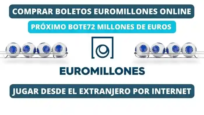 Jugar próximo bote Euromillones 72 millones