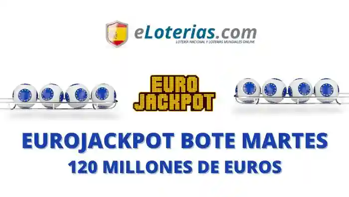 Jugar Eurojackpot online bote 120 millones