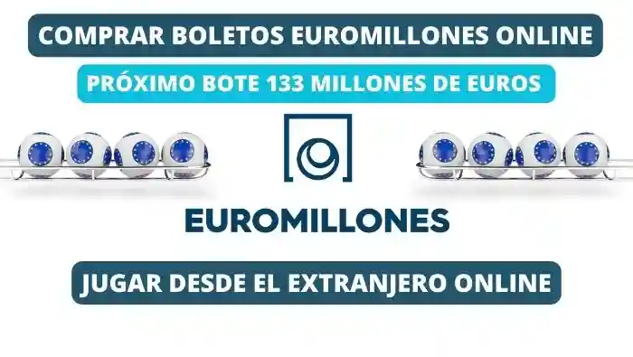 Jugar Euromillones online bote de 133 millones