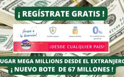 Jugar Mega Millions online bote 67 millones