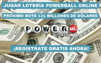 Jugar Powerball online próximo bote 131 millones