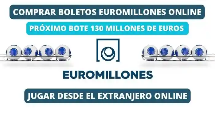 Jugar a Euromillones Online | Comprar Euromillon bote 130 millones