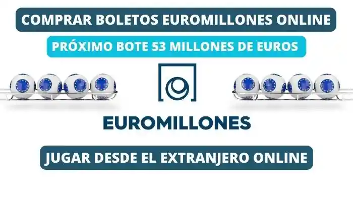 Jugar a Euromillones Online bote 53 millones