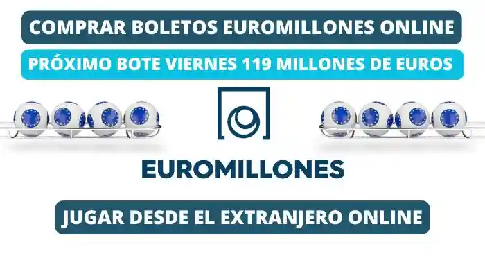 Jugar Euromillones Online Bote Viernes 119 millones