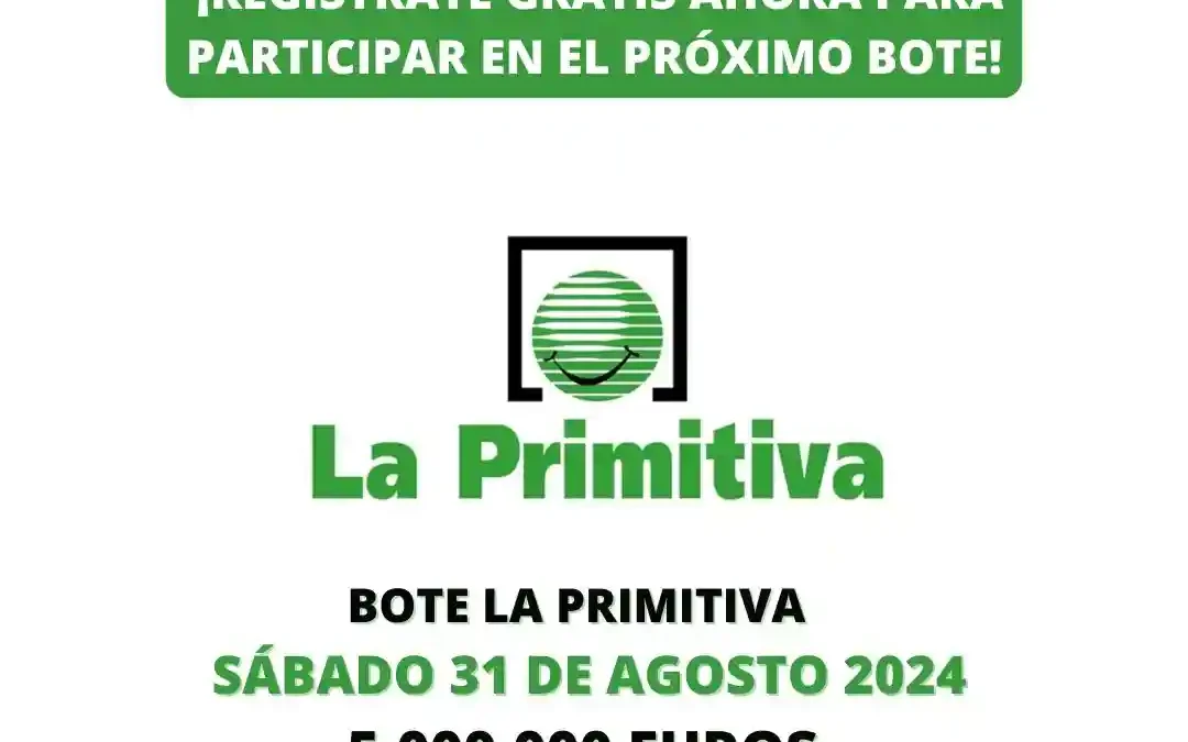 Jugar La Primitiva Online Bote Hoy Sábado De 5 Millones