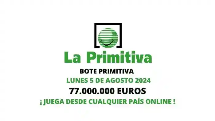 Jugar a La Primitiva desde el extranjero bote 77 millones